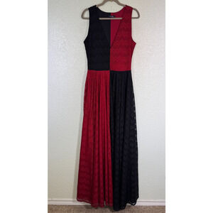 Elhoffer Dress Womens Large Sirens Gala Gown Queen of Hearts Costume Cosplay Con